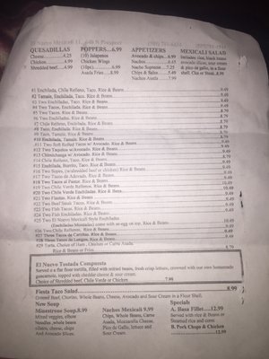 El Nuevo Mexicali menu 4