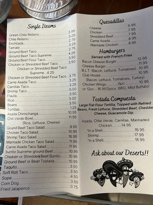 El Nuevo Mexicali menu 5